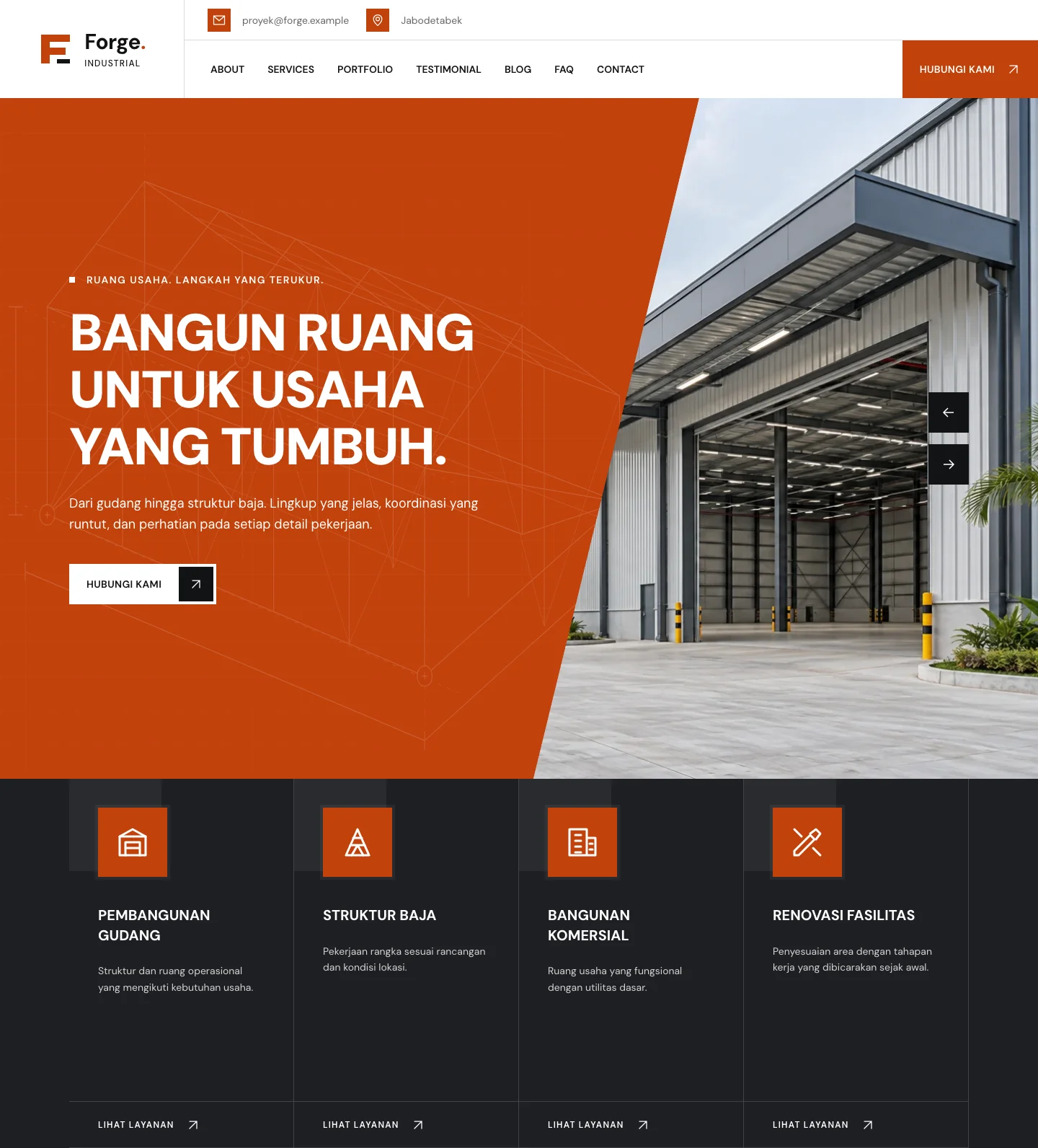 Preview theme Template 3