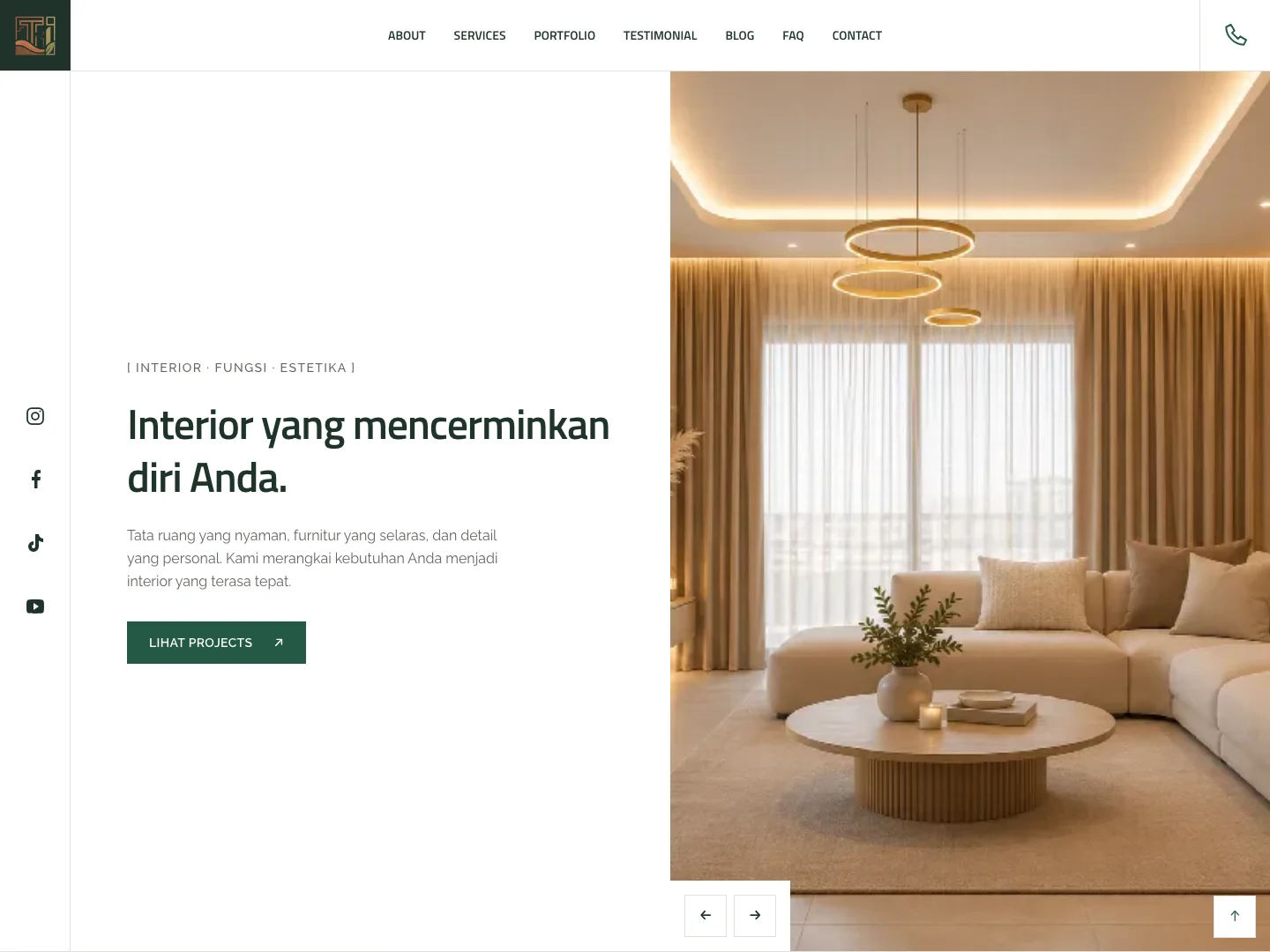 Preview theme Template 5