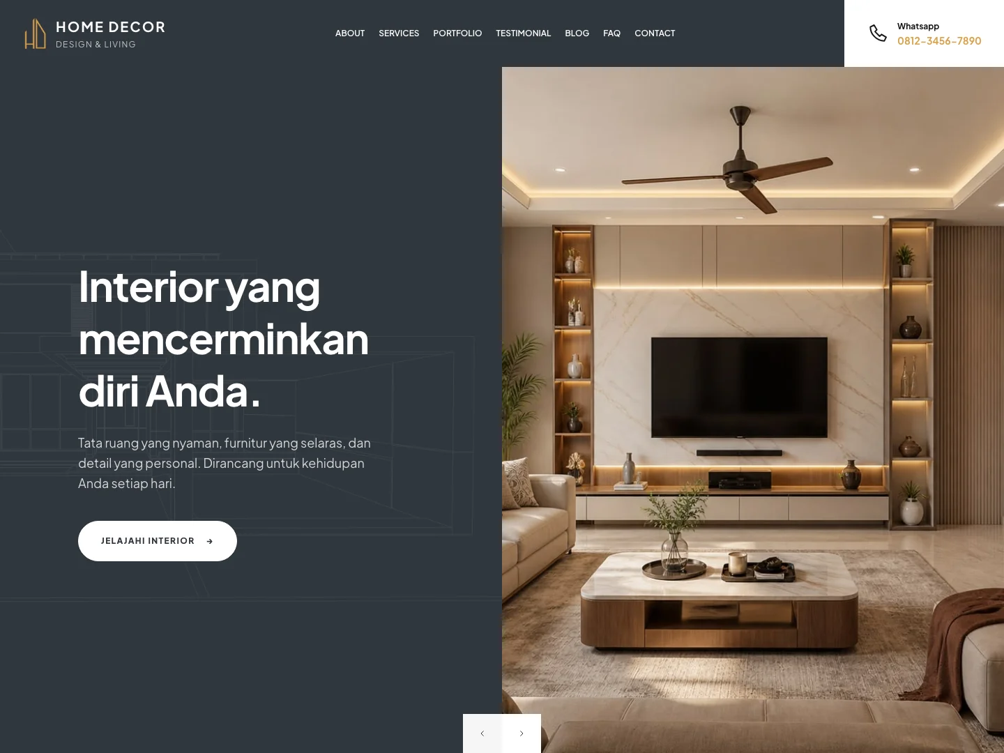 Preview theme Template 6
